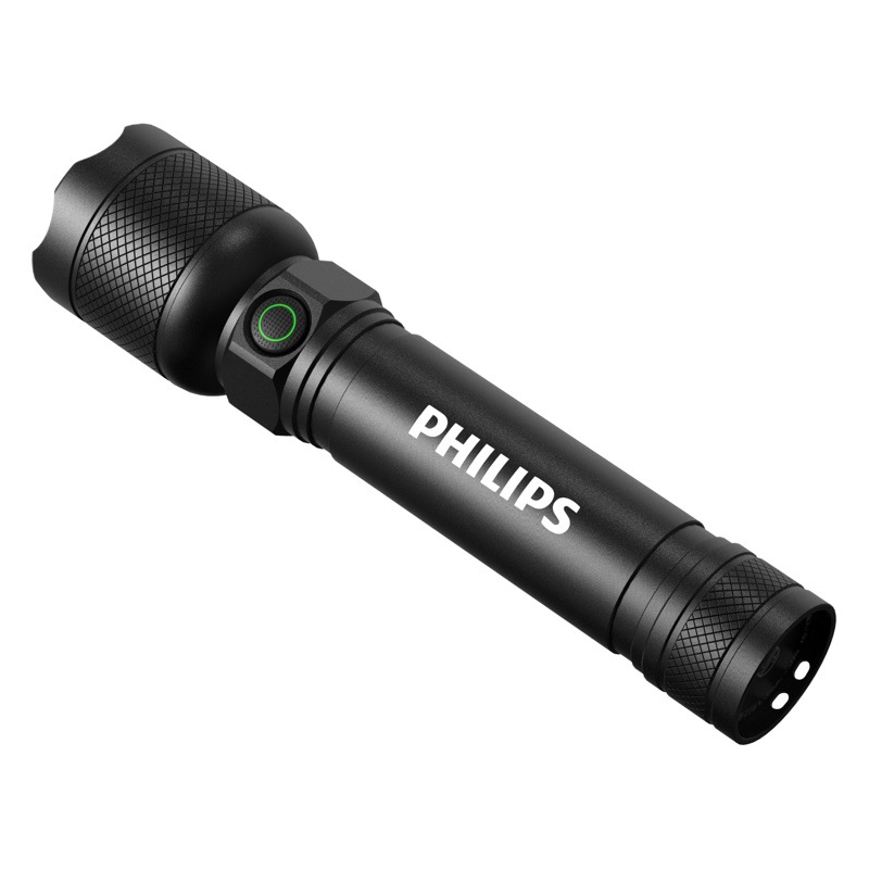 Linterna Philips SFL2188, linterna de luz fuerte, LED de largo alcance, para ciclismo al aire libre, carga de emergencia, linterna portátil