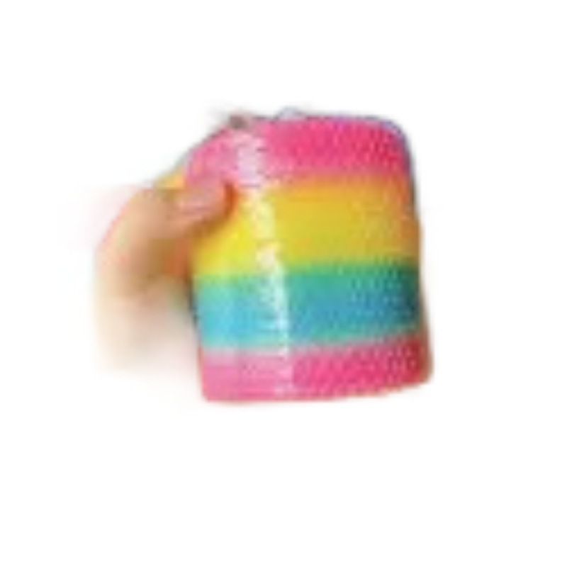 Gran bolsas de red arco iris anillo elástico juguetes para niños adultos puzzles estand bobina al por mayor ferrule mercado image 6