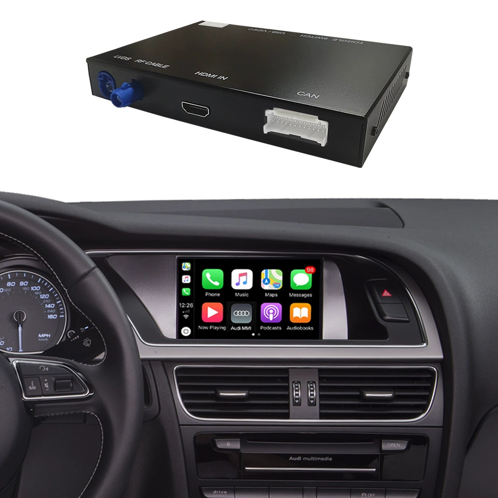 Луотхо мотор соединение беспроводной CarPlay применимо к Audi A4/A5 2009-2015 декодер форма