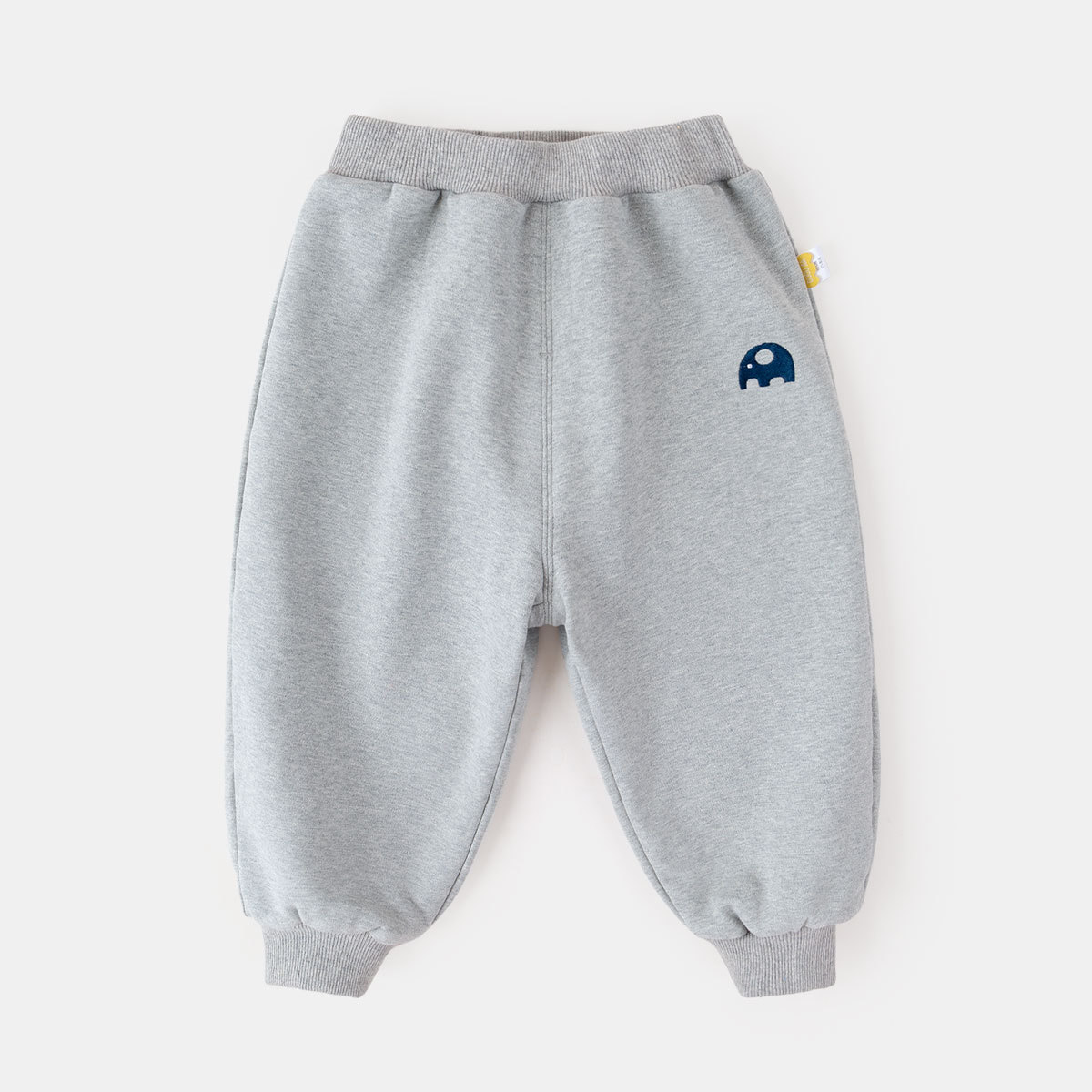 [Recomendado] pantalones para niños pantalones de invierno forrados de lana para niñas ropa de invierno pantalones de chándal para niños pantalones de bebé atados al tobillo ropa para niños moda image 5