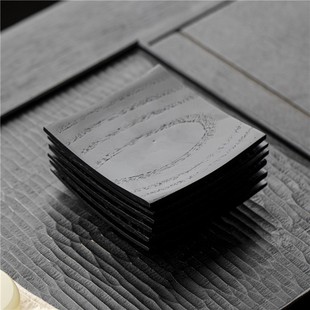 Solid Wood Coaster Japanese-Style Ash Wood Wabi-Sabi Cup Holder Heat Insulation Mat Anti-Scald Tea Mat Tea Set Storage Mat Tea Ceremony Accessories
