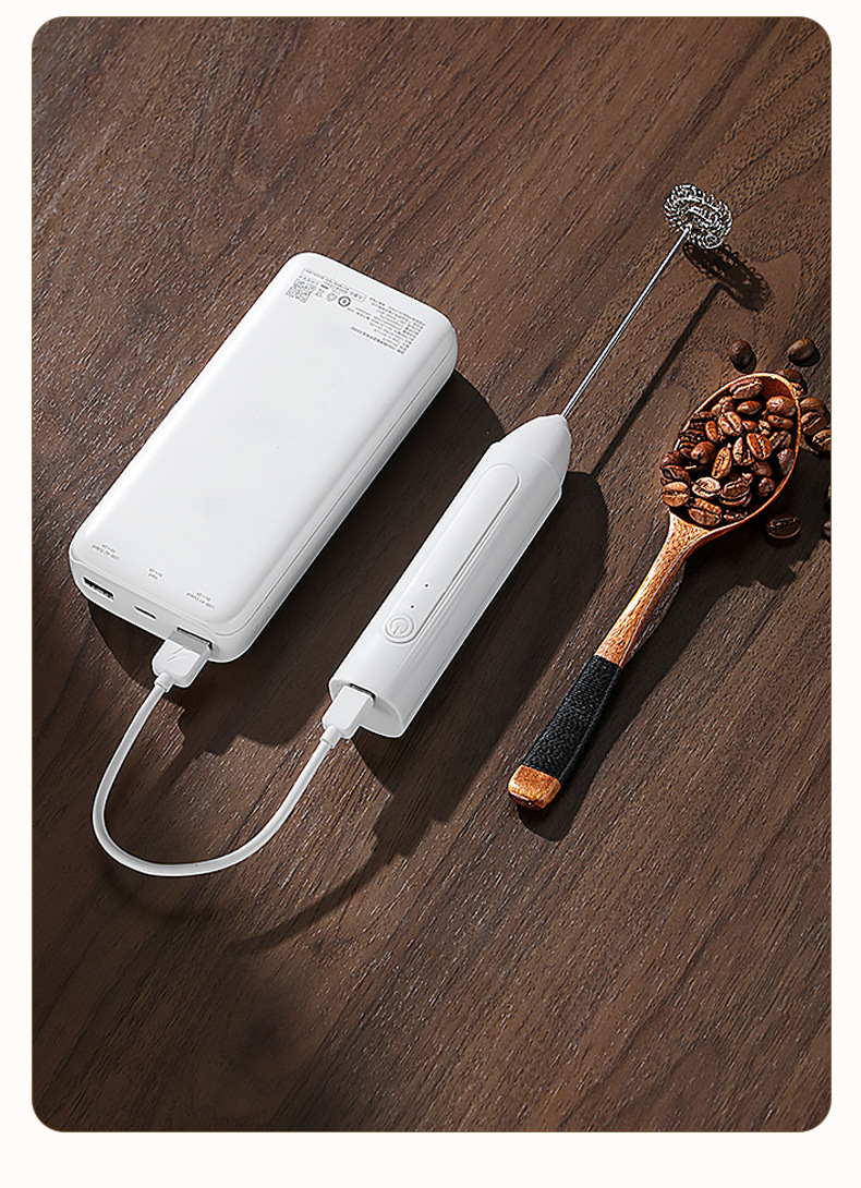 Neuer Elektrischer Handmixer Eierbeater Lebensmittelqualität Kaffee Milchschäumer Milchaufschäumer Handheld Kaffee Milchschaum Aufschäumer