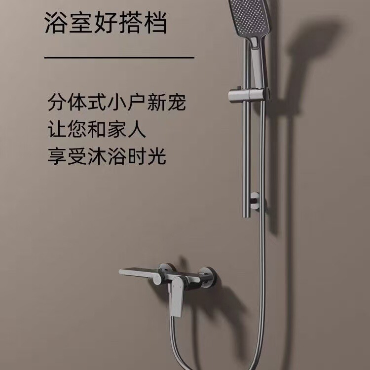 酒店花洒套装工程简易花洒铜体家用沐浴淋浴大顶喷花洒拉丝金花洒|undefined