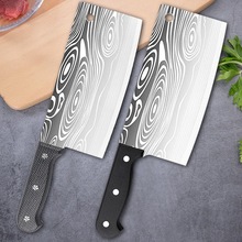 德国厨房锋利不锈钢菜刀家用刀砍切刀厨具用品刀具套装削铁如泥