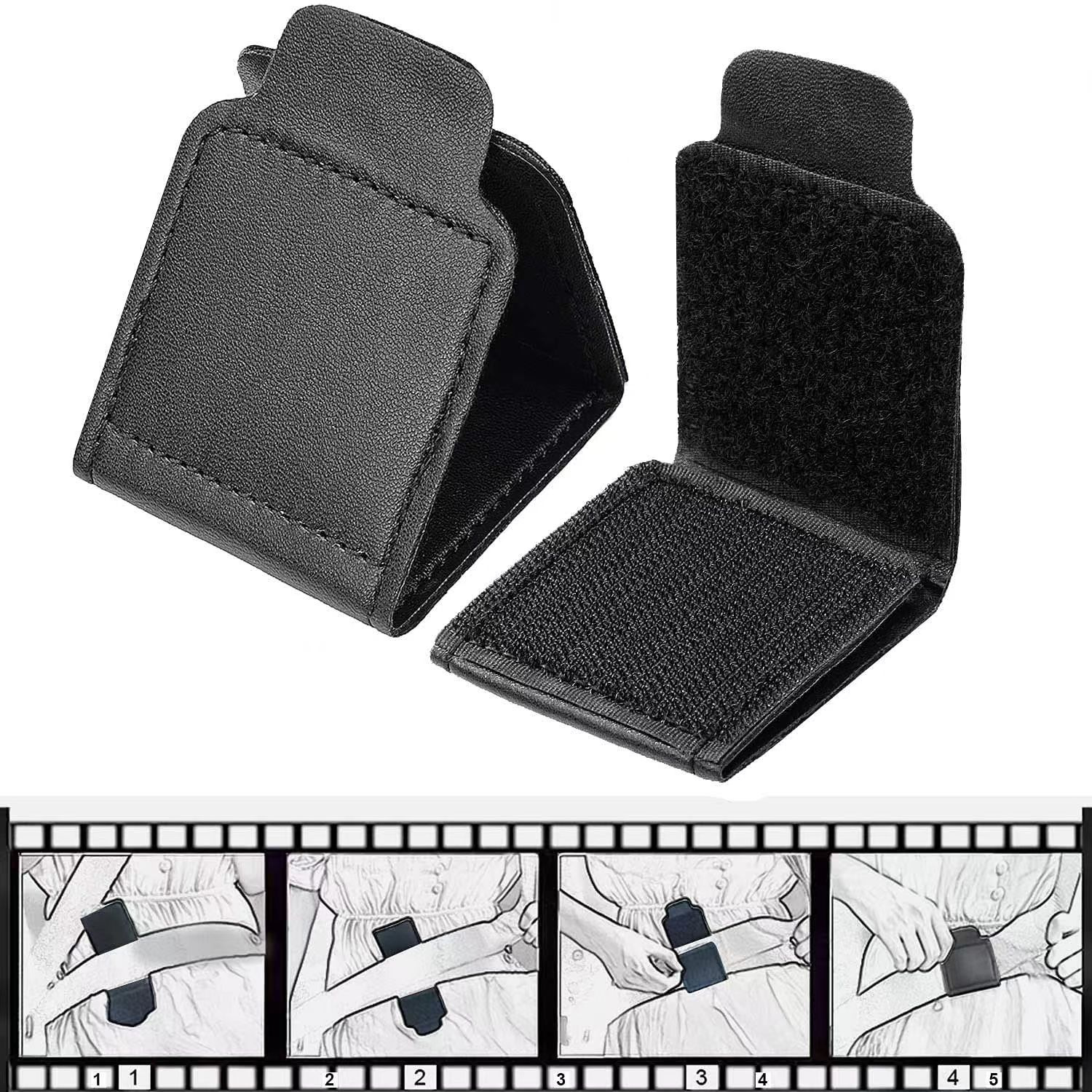 New car seat belt adjuster shoulder and neck locator children's anti-collar retainer adjustment buckle wholesale