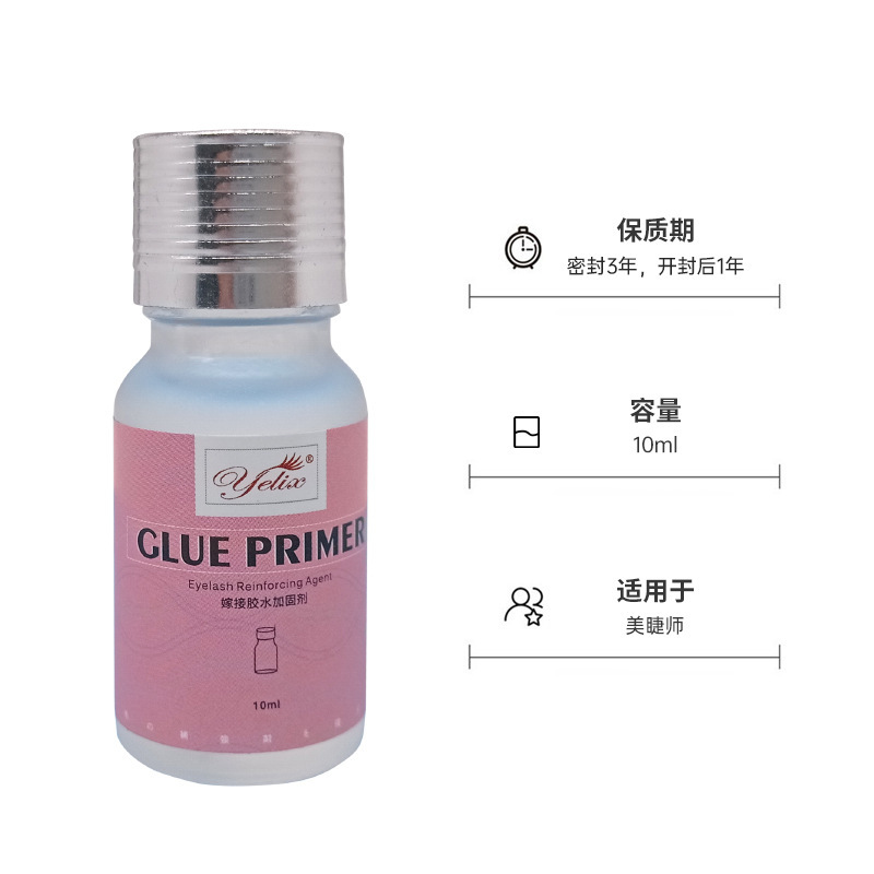 Fábrica de aceleración adhesivo de injerto adhesivo de secado rápido acelerado duradero refuerzo sólido limpiador de látex falso pegamento de pestañas