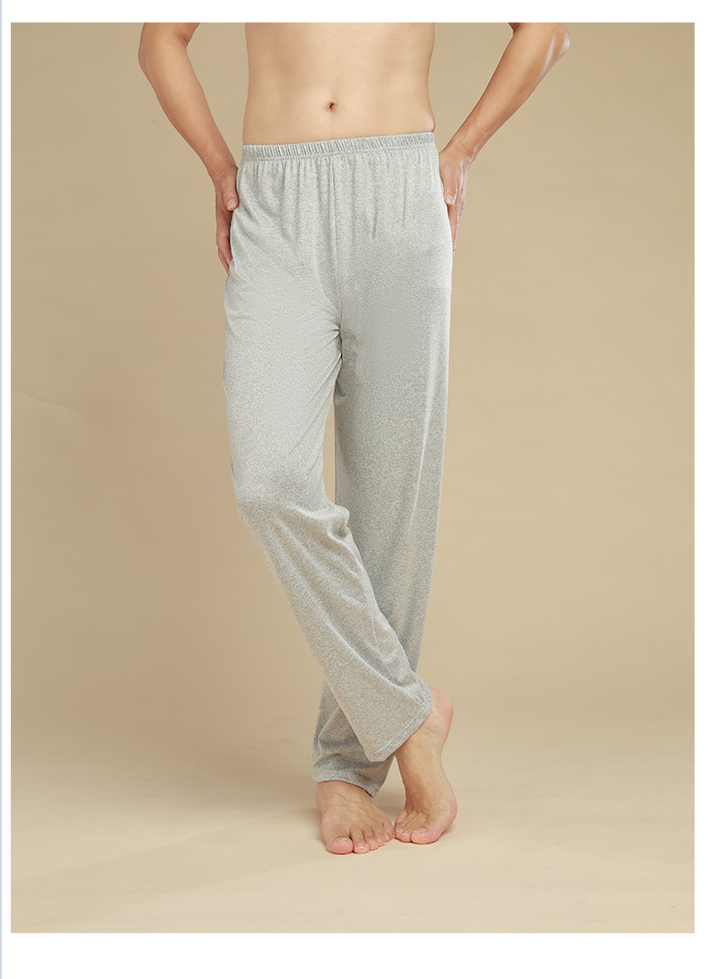 Heren slaapshorts comfortabel ademend elastisch_voghion.com