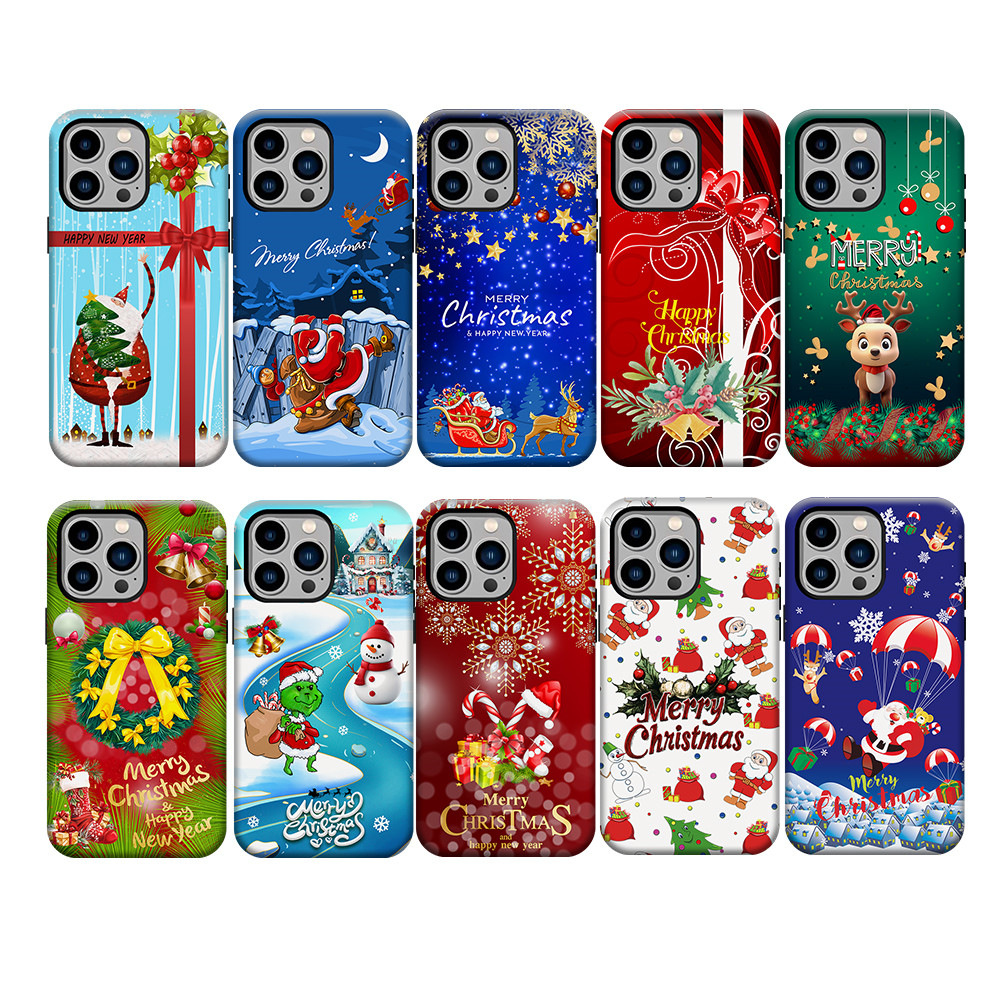 55g Weight iPhone Applicable Brands Phone Cases Classification tpu Material Christmas Tree, Santa Claus, Elk Pattern Cute, Classic Style Style Tpu Christmas Tree Santa Claus Elk Cute Classic Style Phone Cases Phone Accessories 无