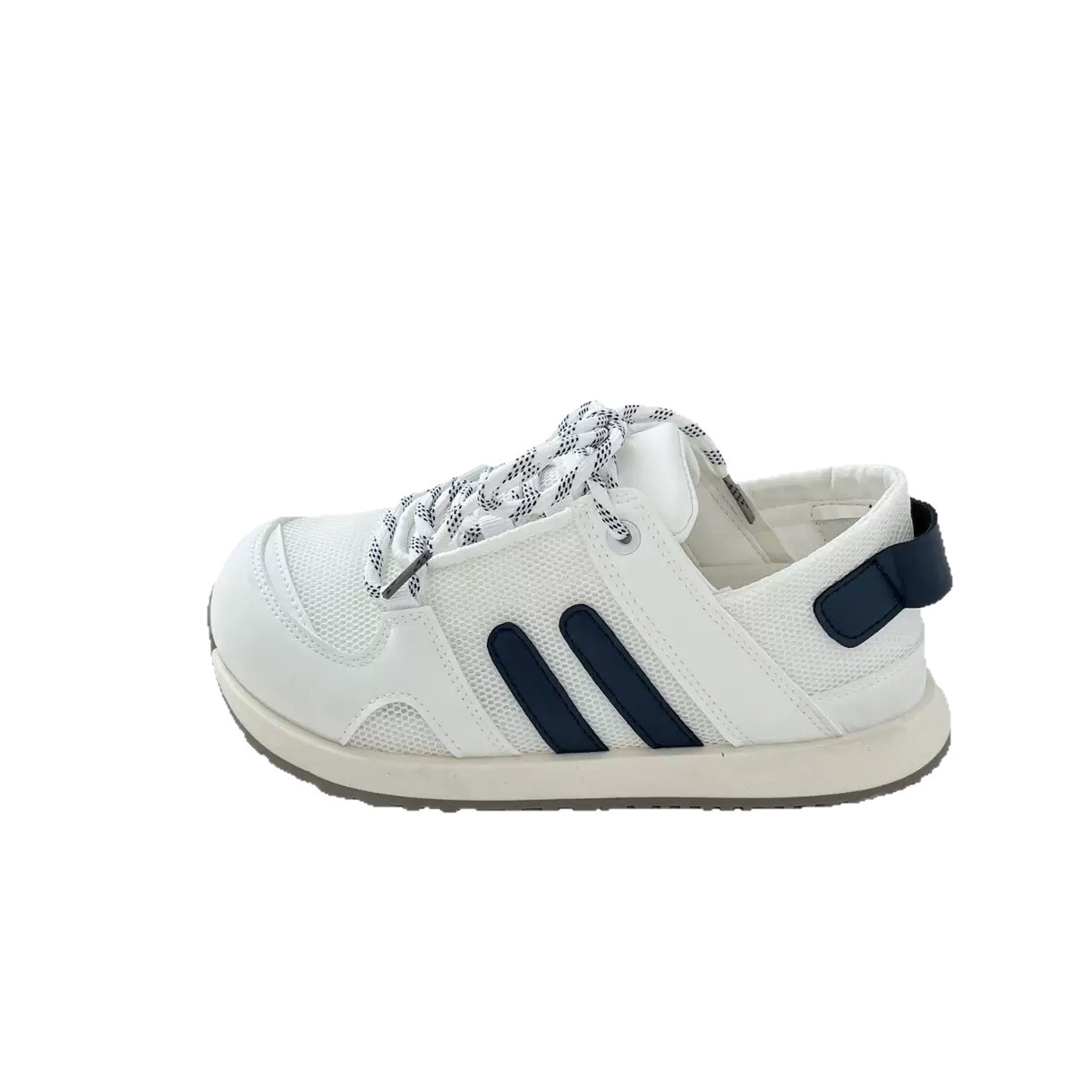 Zapatos de red de ondas largas zapatos blancos para mujeres 2025 nuevos zapatos deportivos casuales de verano transpirables zapatos de mujer Agam zapatos de cabello