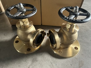 All-Copper Flange Type Fire Hydrant Marine National Standard Nakajima Right-Angle Straight-Through Heavy-Duty Valve Bolt