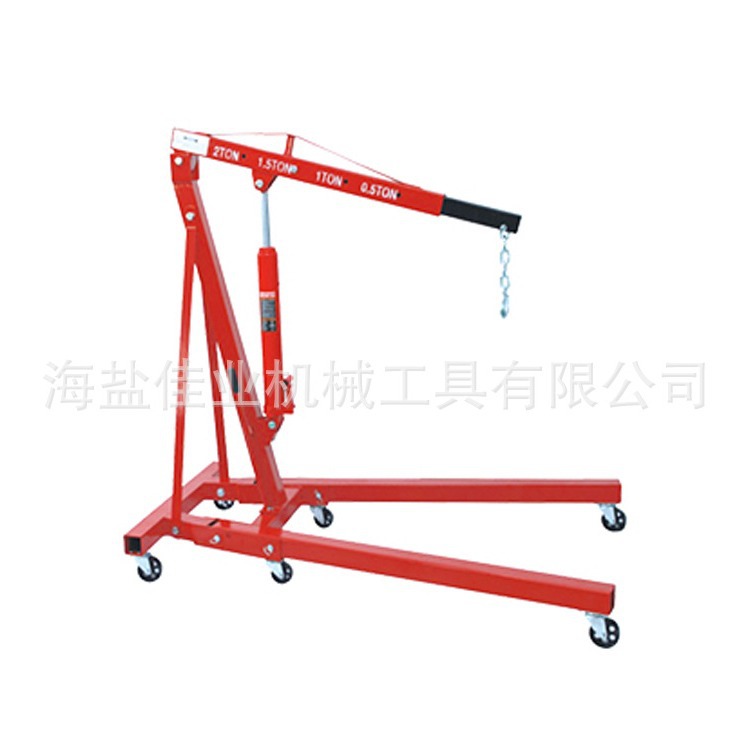 【厂家直销 大量出口】各类折叠吊机 2T吊机76KG