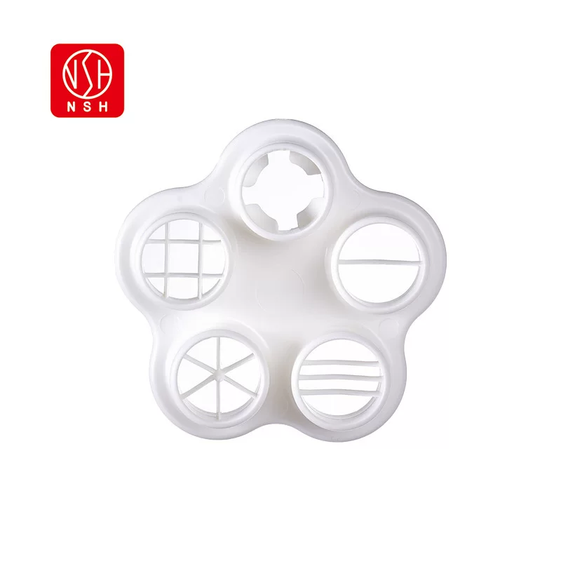 NSH 6267 Sausage shape diy handmade flower cutter ham sausage flowering tool multifunctional kitchen tool