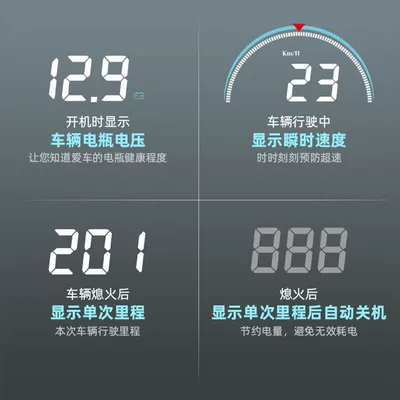 Vehicle HUD – Multifunctional Projectors, Obd Driving