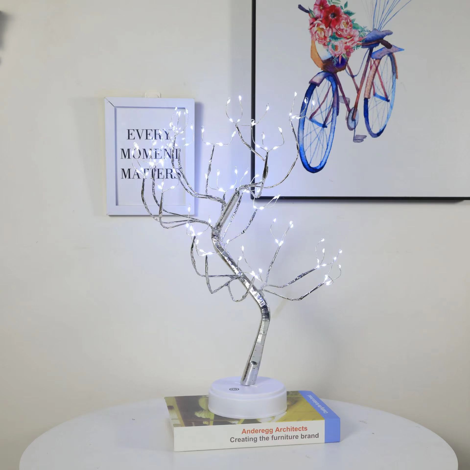 철나무 은가지 108등 백색광