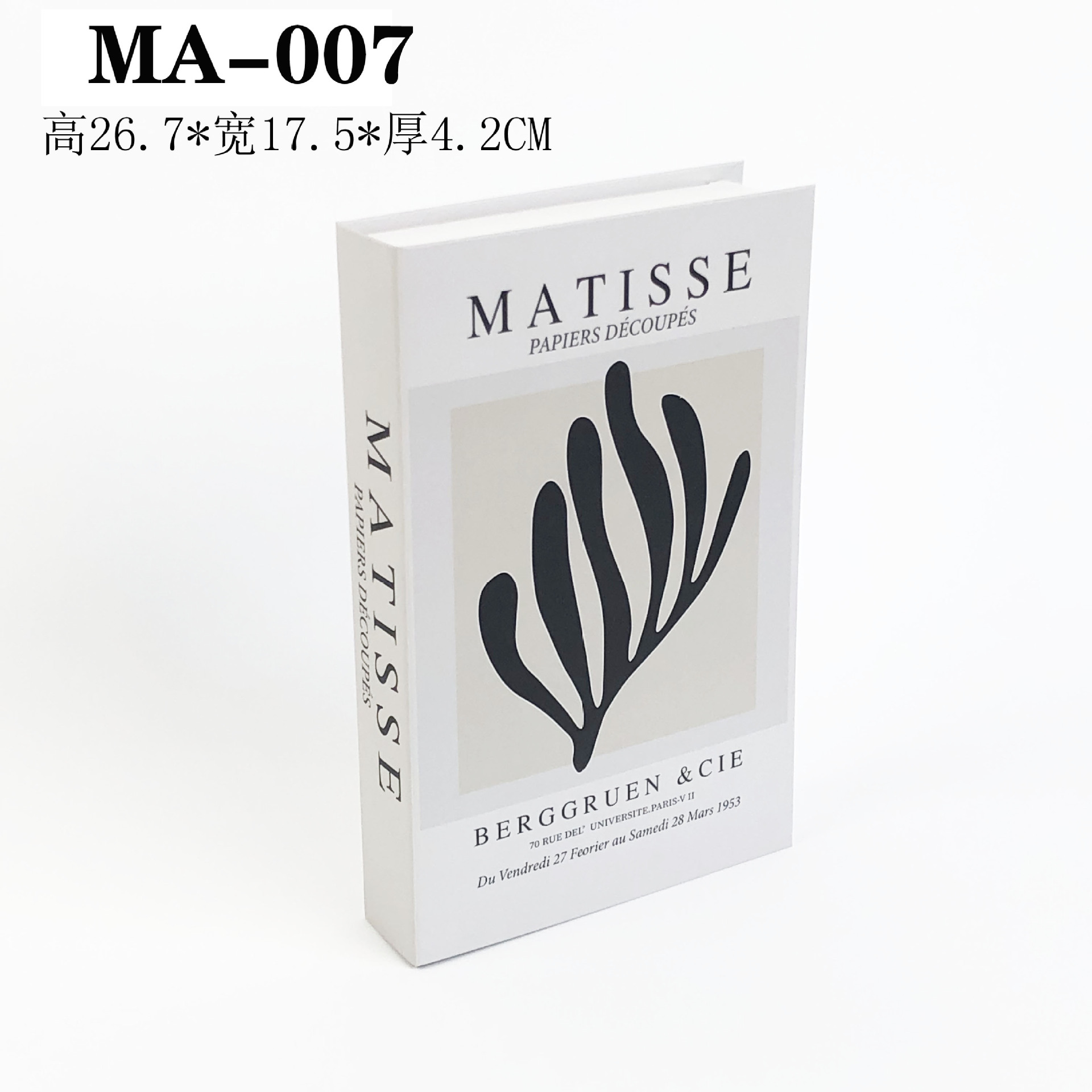 Libros falsos plegables estilo nórdico/INS, props de fotografía, decoración suave, muestra de fábrica