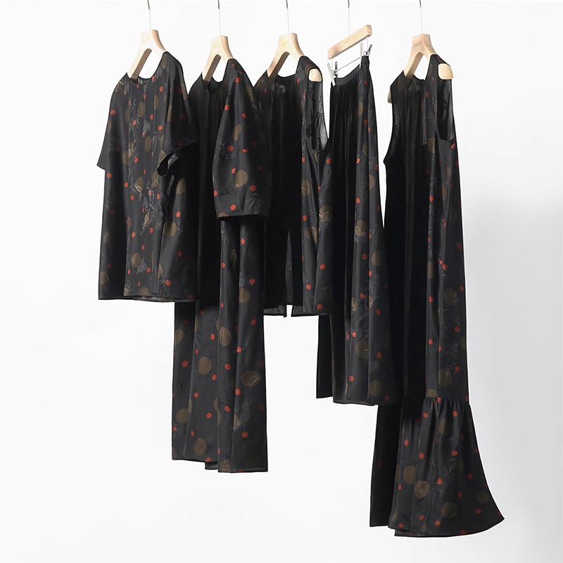 Intangible Cultural Heritage Xiangyunsha Heavy Weight Silk Suit Dress/Vest/T-Shirt Top High-End Mulberry Silk Women's Summer Clothing