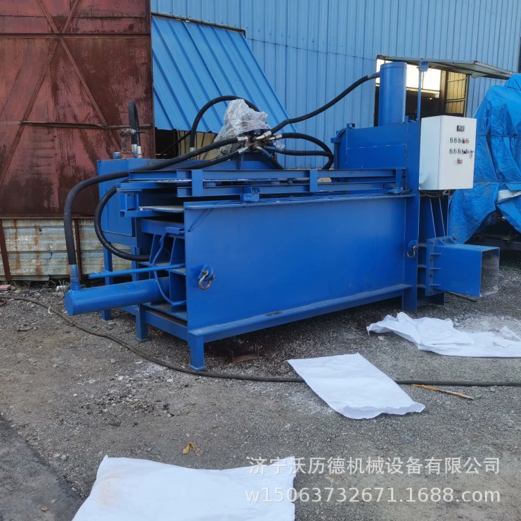 Полностью автоматическая машина для упаковки и прессования чесночной кожи, напряжение мощности соломы, машина для реального прессования, универсальная машина для сжатия и везки.