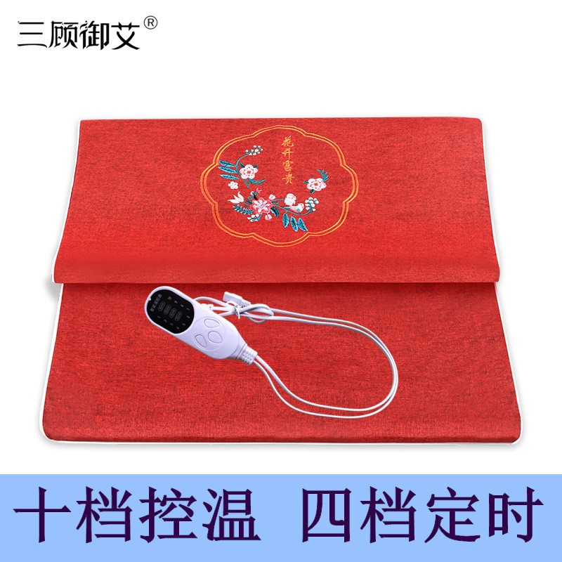 Red linen [ten levels of temperature control timing] flowers bloom and wealth