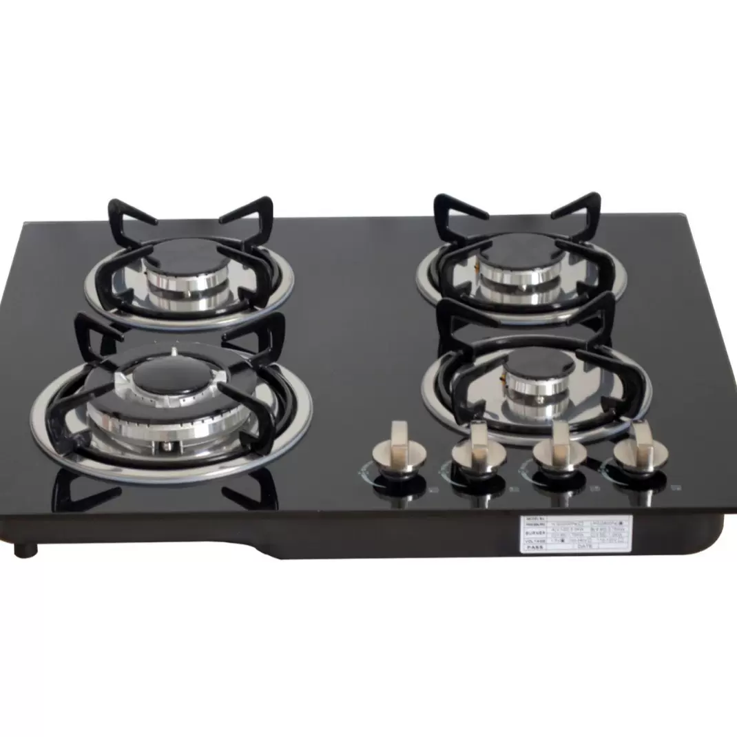 牵手厂家现货库存出口欧盟认证4头四头燃气灶多头炉液化煤天然气