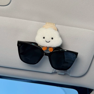 Car Glasses Clip/Bill Clip: Sun Visor Multifunctional Sunglasses