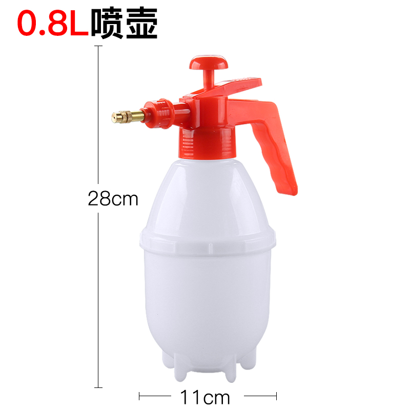 Botella de pulverización manual tipo neumático botella de riego de flores botella de horticultura botella de pulverización de agua limpia y desinfección doméstica botella de pulverización de gran capacidad
