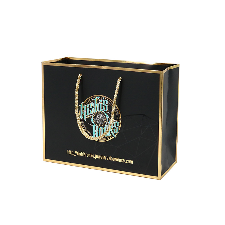 Recyclable Shopping Clothing Bag Packaging Luxury Gift Paper