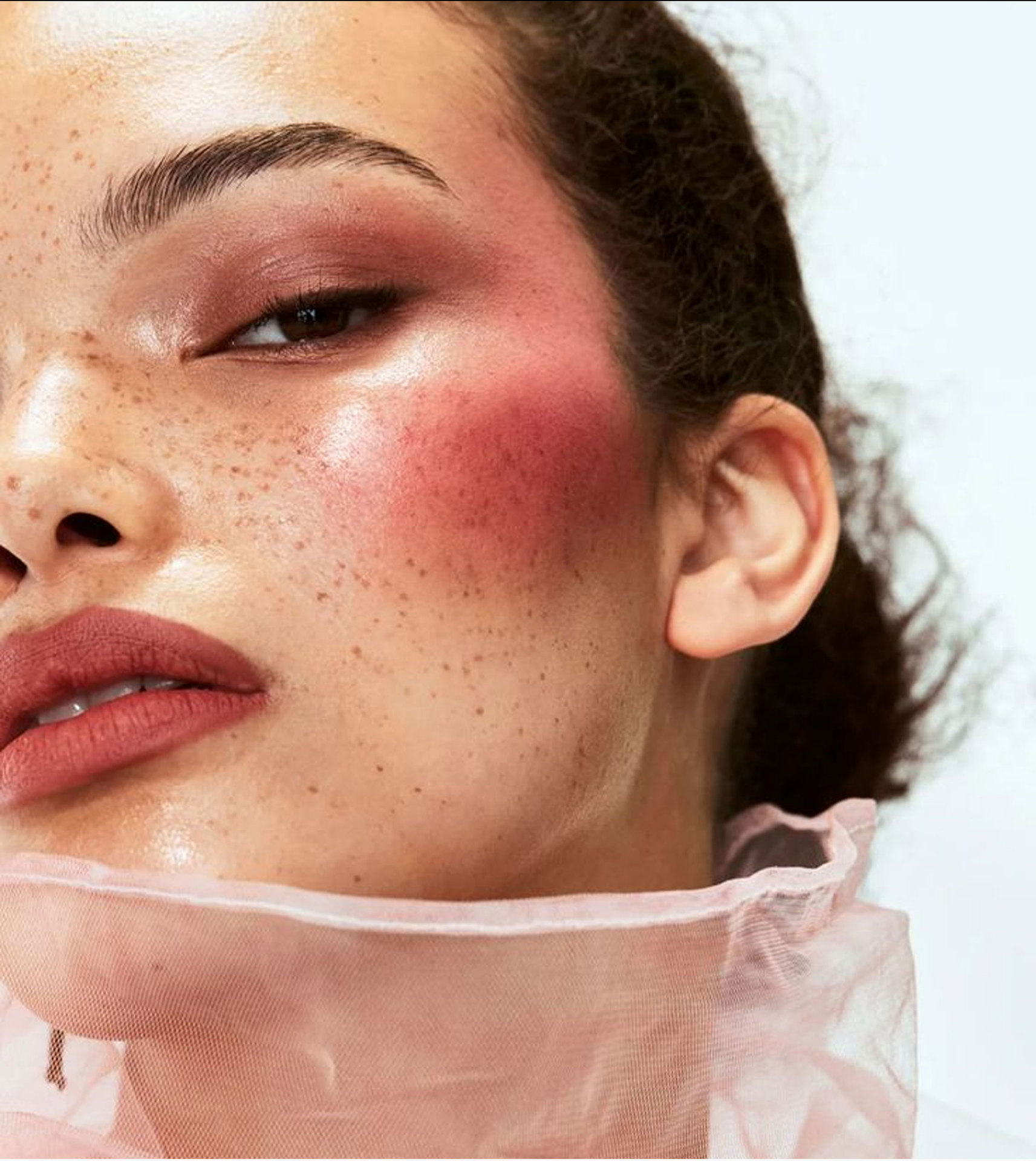 Cross-border Blush Stick: Moisturizing and long-lasting, jelly-like texture HANDAIYAN Matte 9-color heart-shaped Jelly Blush stick details Picture