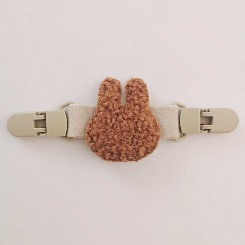 INS estilo coreano clip de suspensión oso pantalones de tirantes para niños clip anti-caída clip de la correa del hombro soporte de la falda de la suspensión antideslizante artefacto de hombro