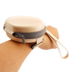 Factory new folding leather-resistant EVA eyeglass case, stylish and convenient eyeglass storage box for wholesale