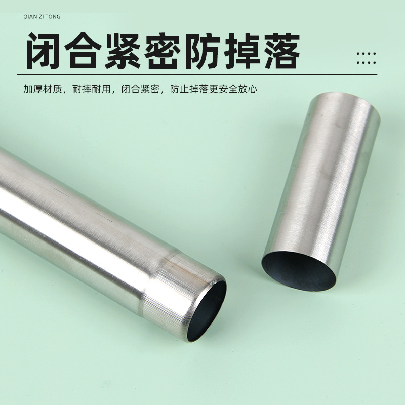 Manufacturer wholesale stainless steel storage tube barbecue skewer tube steel brazing storage box skewer tube outdoor barbecue equipment skewer tube