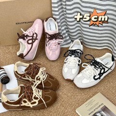 内增高5cm不累脚德训鞋女鞋2025年秋季新款运动休闲百搭阿甘鞋潮