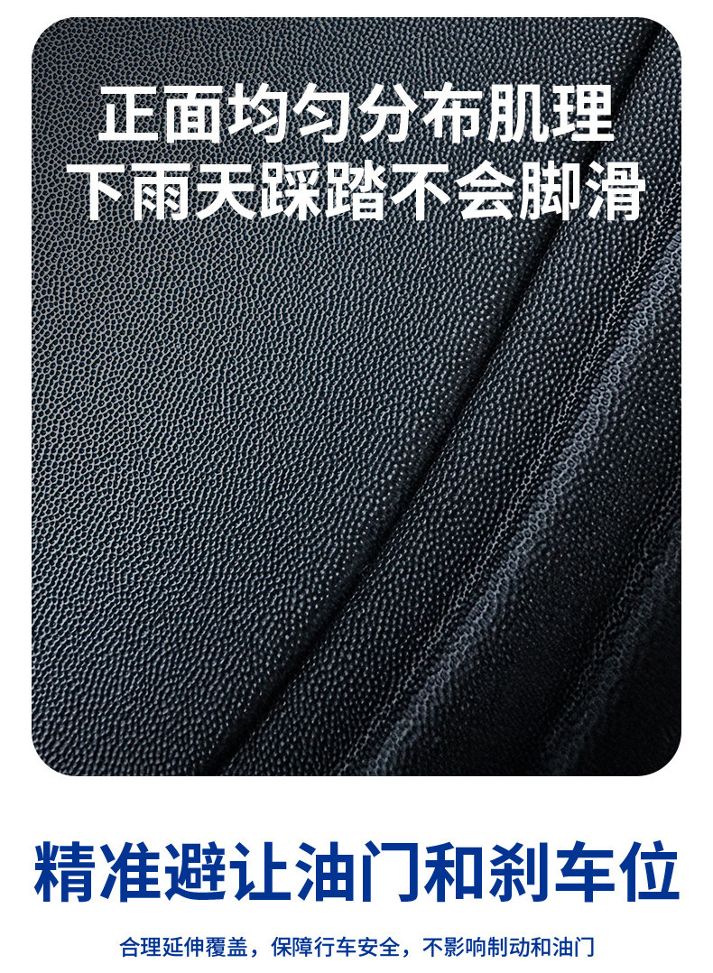 Suitable for Toyota Camry Rav4 Corolla Rav4 Plus Frontlander Platinum 3X Sienna Tpe Car Floor Mats