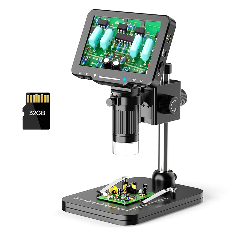 23 models 5-inch high-definition digital electronic microscope, circuit board, digital magnifying glass
