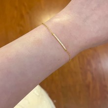 简约排钻手链女ins小众跨境高级感轻奢冷淡风小清新手饰细手链