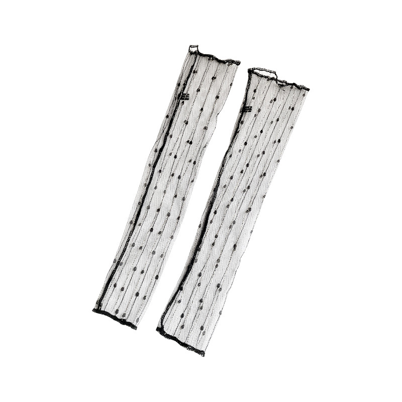 Seda de hielo protección solar overse sleeve verano encaje malla hielo manga conducción al aire libre protección solar protección del brazo protección Hada chiffon overse