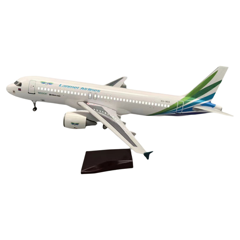 Emirates Scale 1:160 46cm A380 Emirates Modelo de avión de simulación ligera