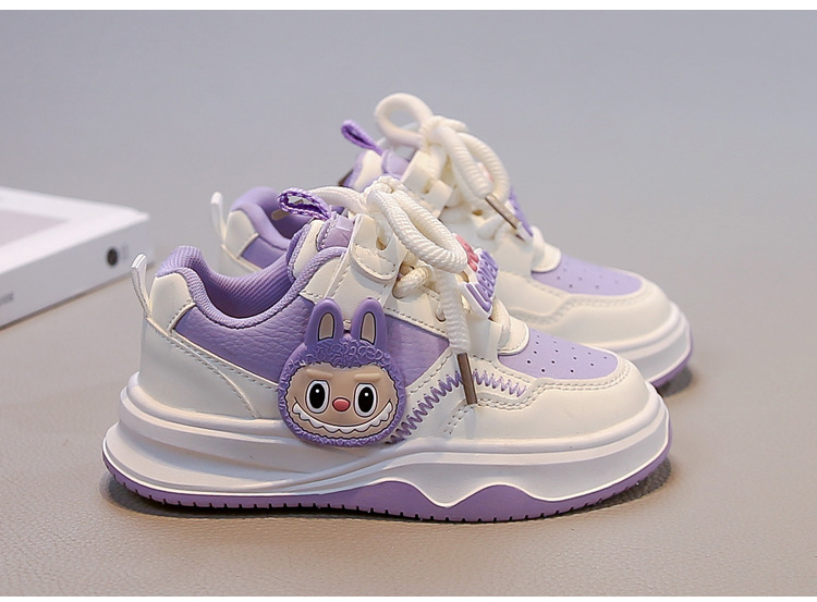 Ademende instap sneakers voor meisjes met klittenbandsluiting_voghion.com