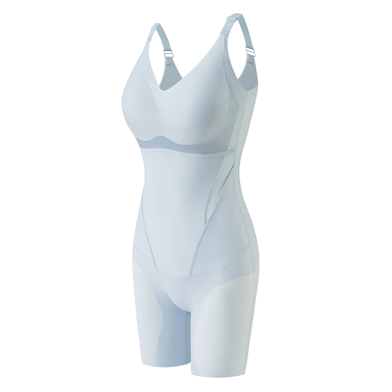 Dance-Style [Ice Skin Shaping Garment] Celebrity-Style Tummy Control, Waist Shaping, Butt Lifting, Body Shaping Garment with High Elasticity for a Slimming Effect