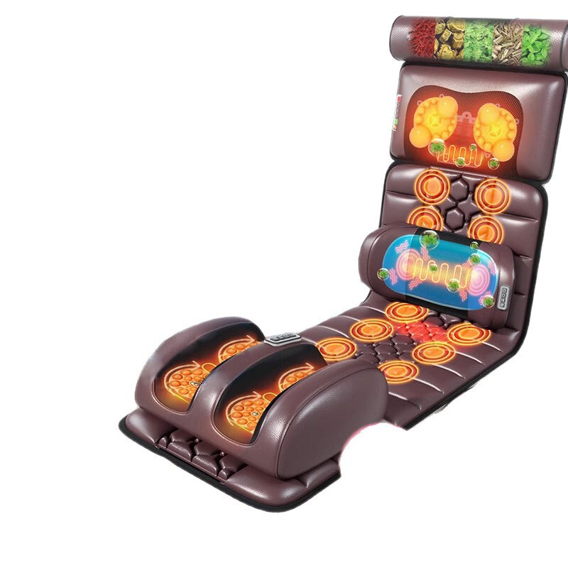 源工場家庭用スマートエアバッグマッサージマットレス全身首肩揉み電動クッション恒温加熱タイミング|undefined
