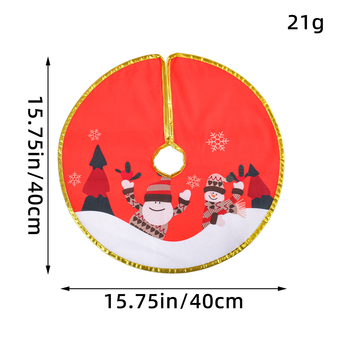 Navidad transfronteriza Phnom Penh decoración decoración de decoración del delante de Santa Claus impresión de árbol de Navidad