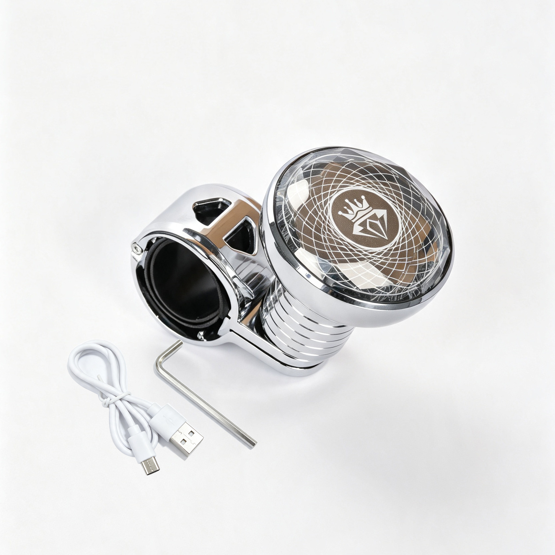 Universal steering wheel power ball for cross-border automobiles, multifunctional bearing assistive device, labor-saving ball