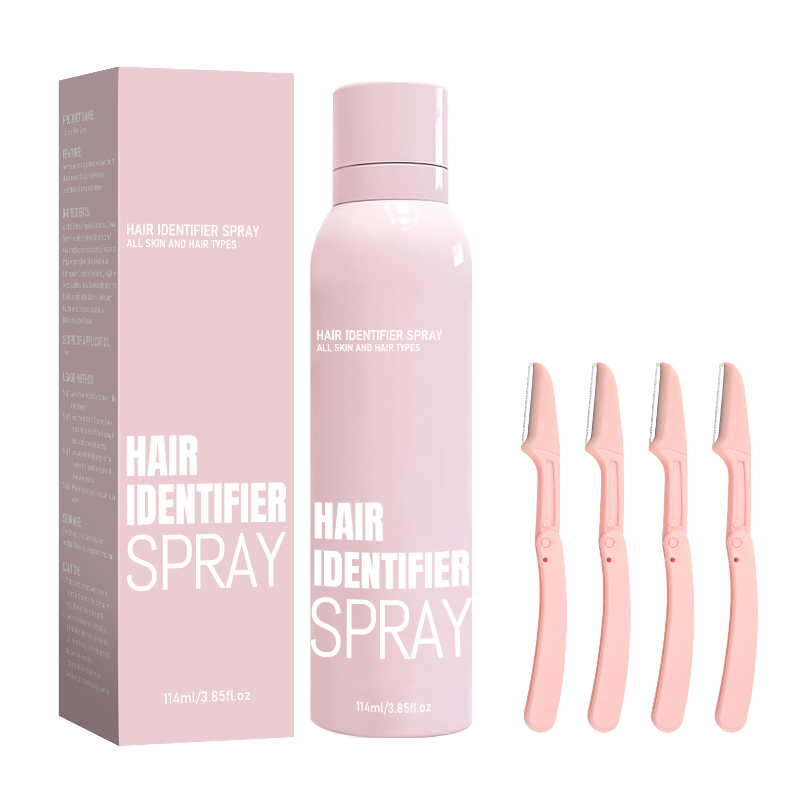 Spray cabello fijador 114g facial
