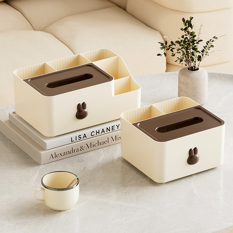 Caja de toallas de papel caja de almacenamiento de mesa de salón creativa caja de almacenamiento de mesa de lujo luz multifunción de almacenamiento de control remoto caja de extracción de papel