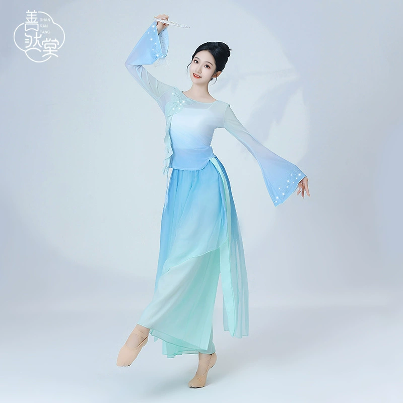 Shan Ran Tang Осенняя и зимняя классическая танцевальная одежда элегантна