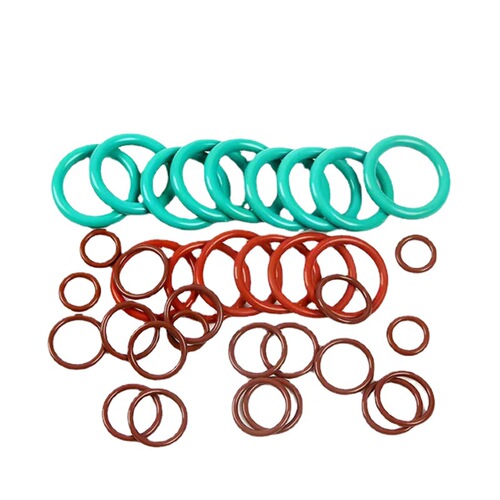 Oil Seal Silicone Ring D-ring Nitrile Fluoro Rubber Hydraulic O-ring Seal Food Grade Oil Resistant Silicone O-ring Seal