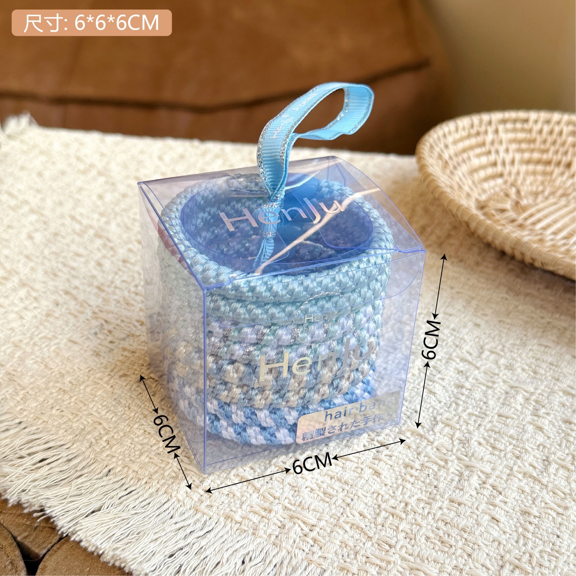 Chica de 100 piezas de color caramelo banda de goma básica banda de pelo cuerda de pelo tocado estilo coreano simple lazo de Pelo elástico cuerda de pelo de moda