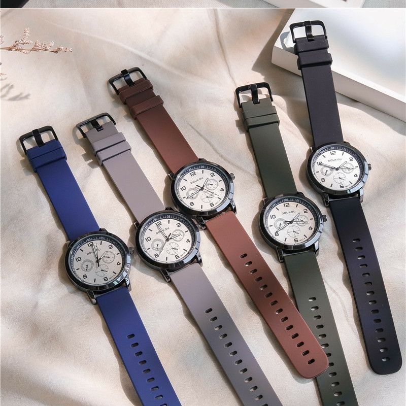 2023 new watch for male and female students Junior High School Korean style simple casual couple personalized sports versatile