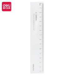Getile 71971 Transparent Ruler 15cm Student Writing Supplies Korean Simple Creative Student Ruler Wholesale