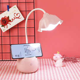 新款LED护眼台灯学习灯可充电插电学生宿舍神器儿童保护视力阅读