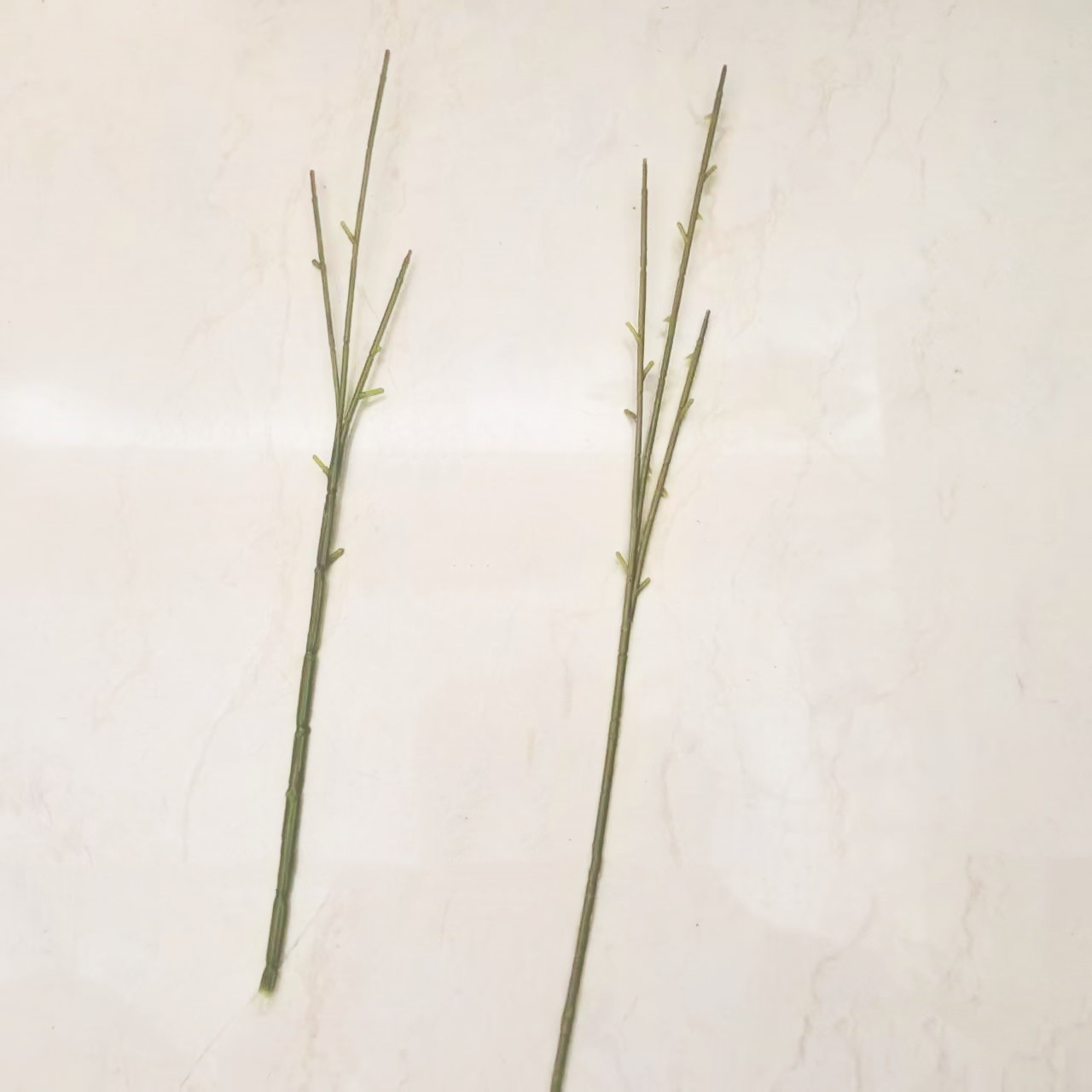 3头洋牡丹花枝 三叉11目62/42cm塑料花枝配件洋牡丹花枝装扮玫瑰
